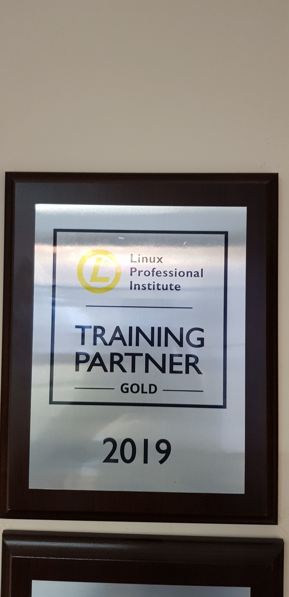 Linix Professional Institute Approved Training Partner Gold