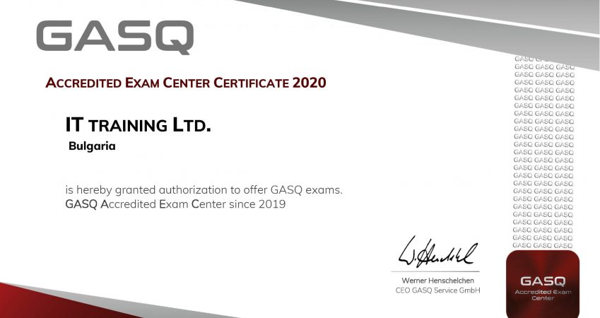 GASQ Exam Center