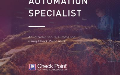 CCAS – Check Point Certified Automation Specialist (CCAS)