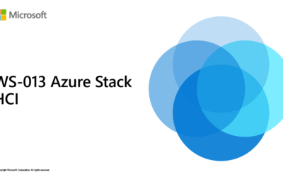 WS-013 – Azure Stack HCI (WS-013T00)