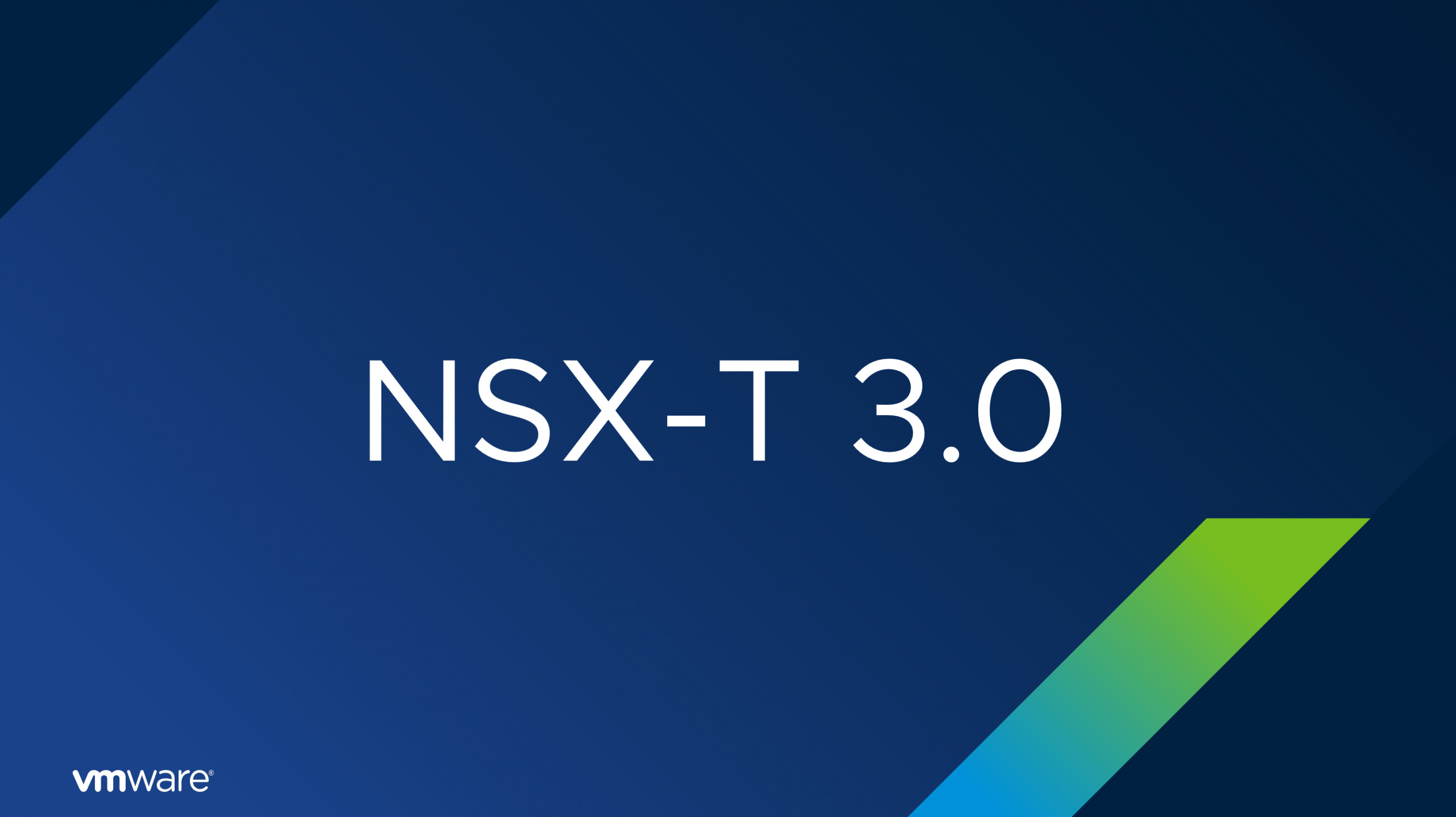 VMware NSX-T Data Center: Design [V3.0]