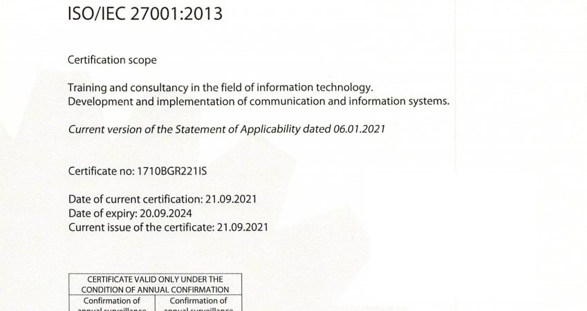 ISO 27001:2013