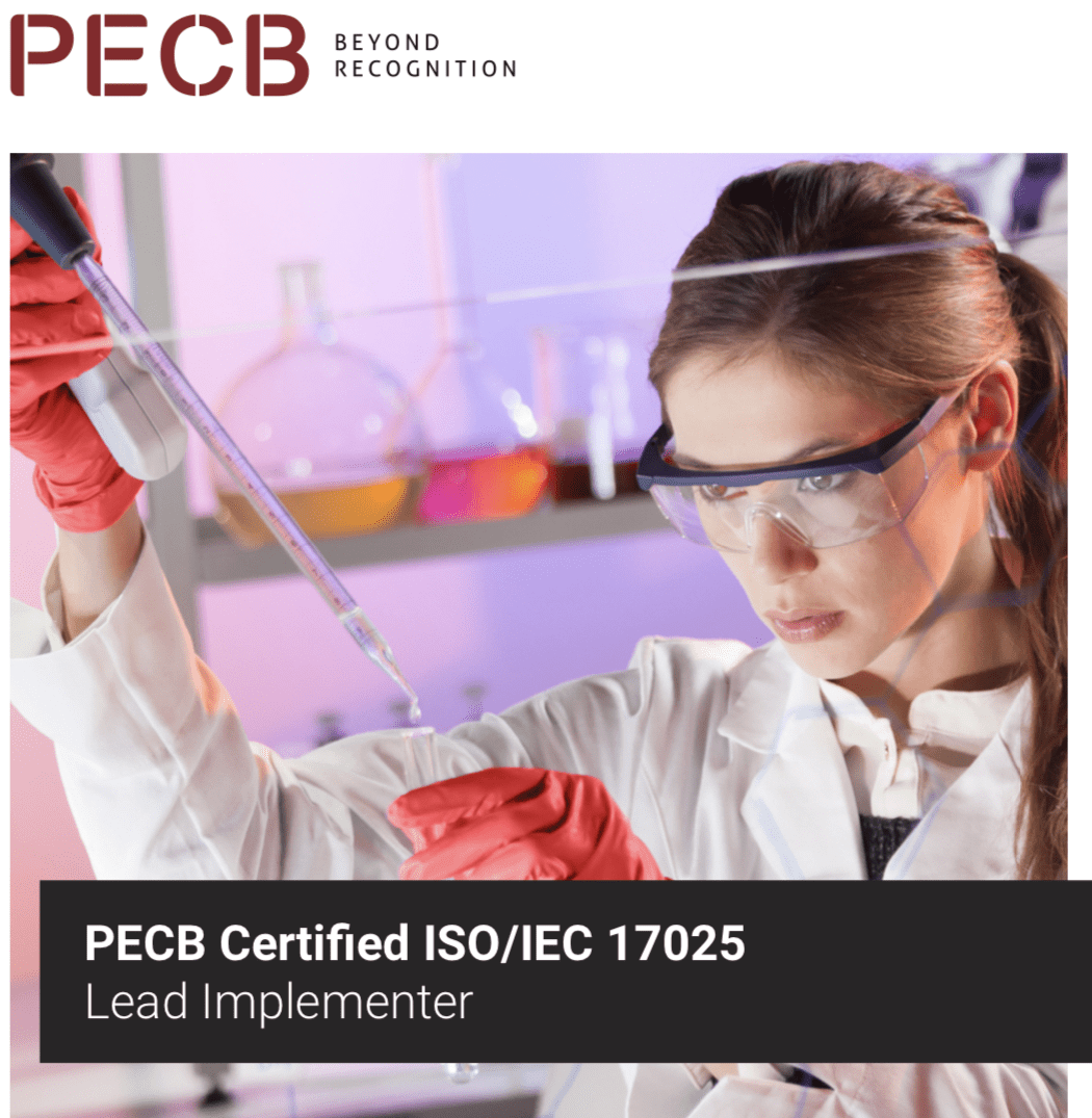 ISO/IEC 17025 Lead Implementer