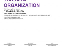 PeopleCert – AXELOS Accredited Training Organization