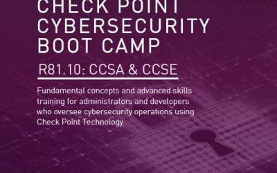 CheckPoint CCSA CCSE Security Bootcamp (CCSA-CCSE-Bootcamp) R81.20