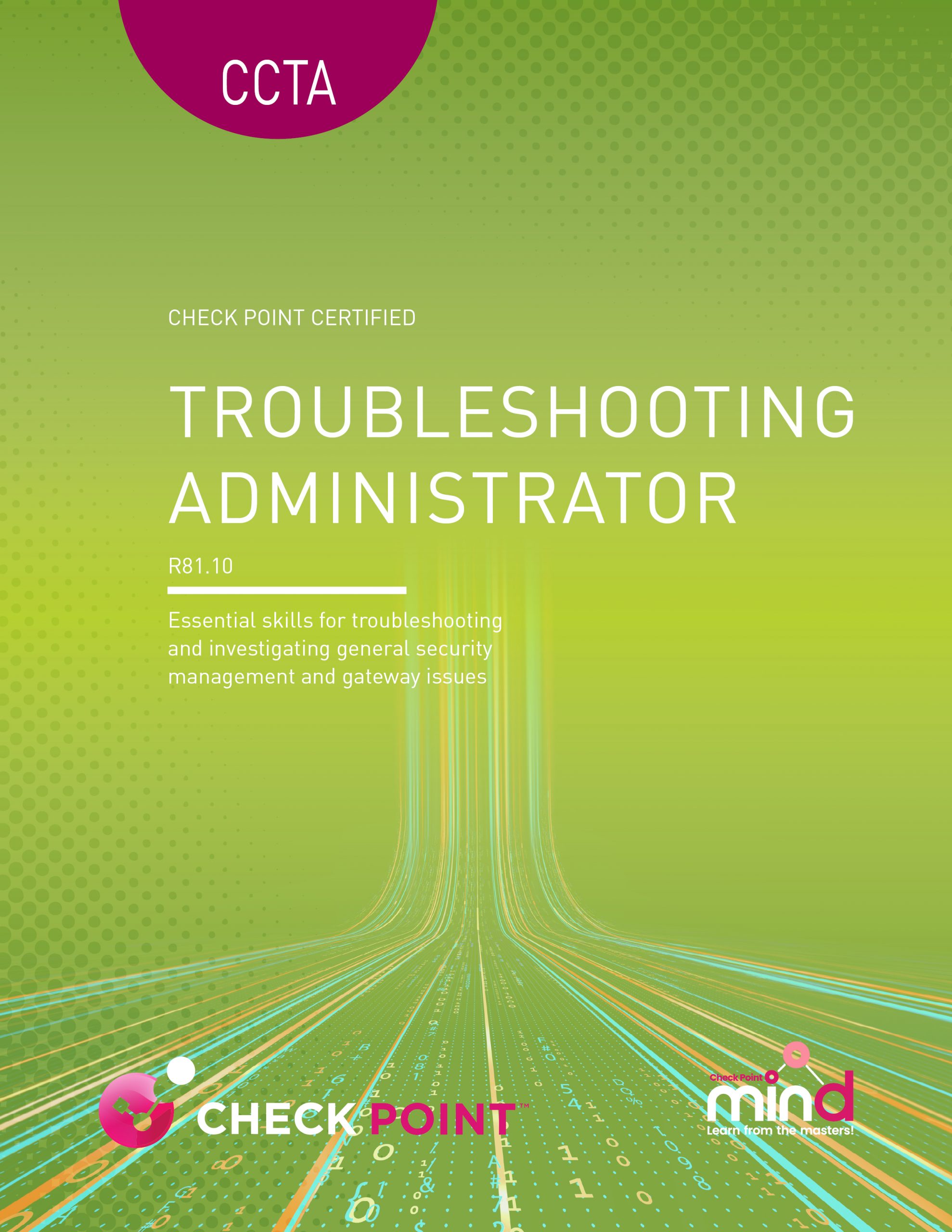 CCTA-Check Point Certified Troubleshooting Administrator (CCTA) on R81.10 (New Release)