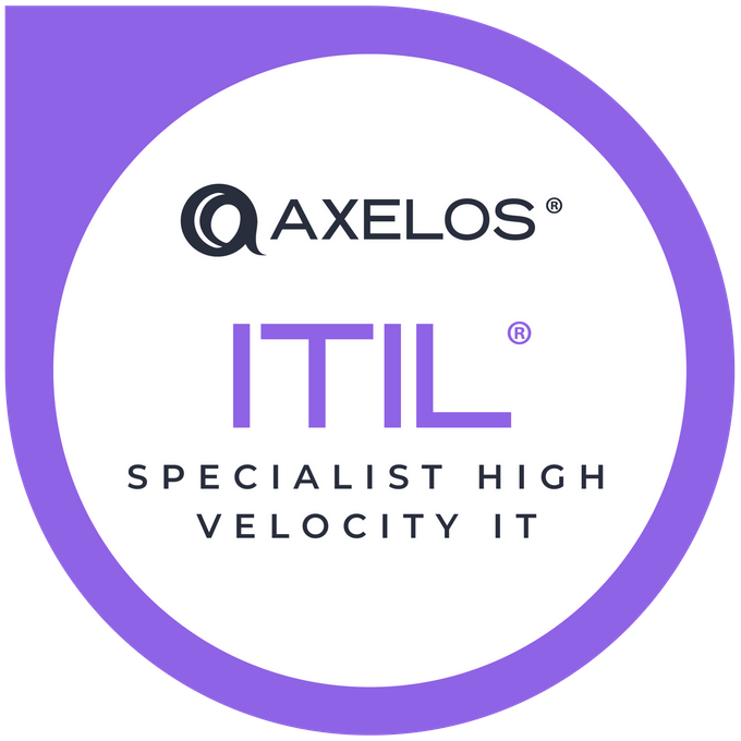 ITIL® 4 Specialist: High Velocity IT